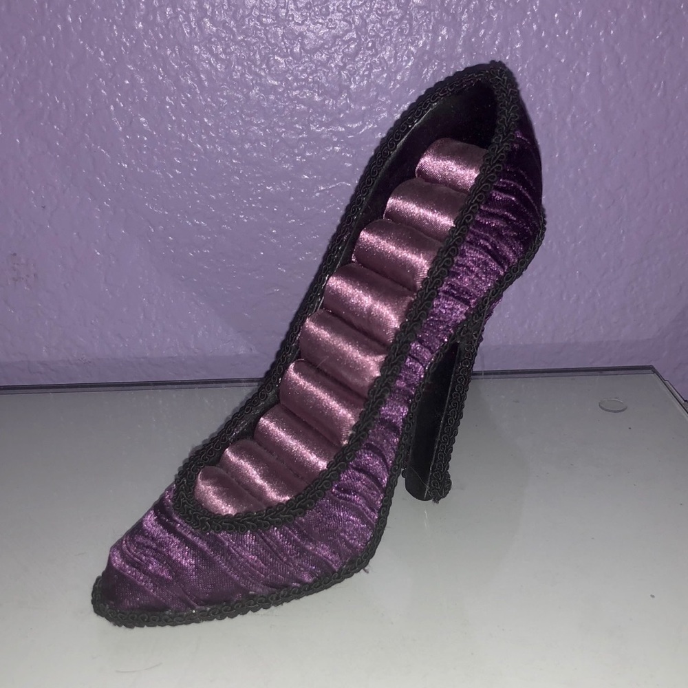 Ring Holder Jewelry Stand Shoe